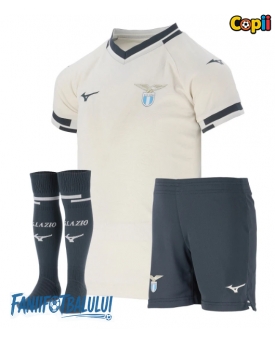 Lazio Echipament de Fotbal Replică 2025-26 Copii Deplasare (+ Șorturi)